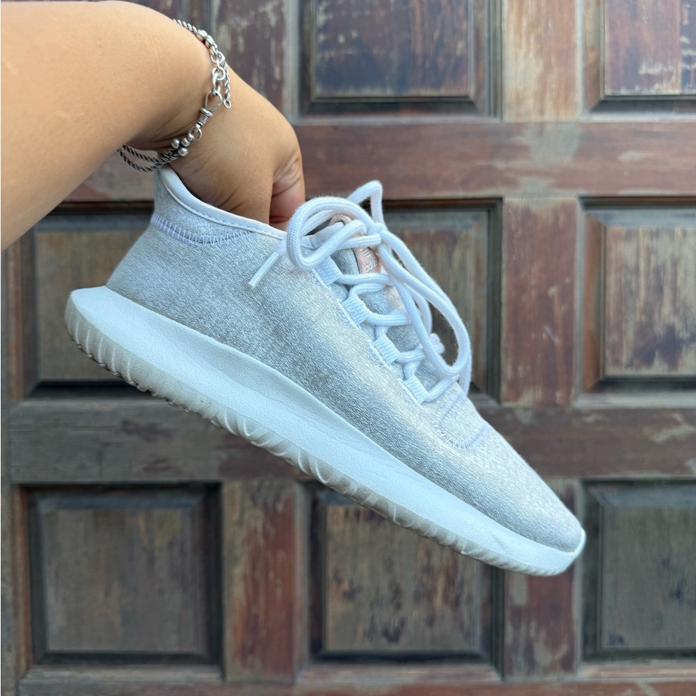 adidas Light Gray Athletic Shoes